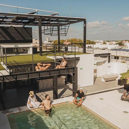 Caleta Hostel Rooftop & Pool Κανκούν Εξωτερικό φωτογραφία