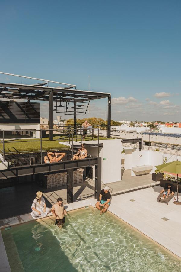 Caleta Hostel Rooftop & Pool Κανκούν Εξωτερικό φωτογραφία