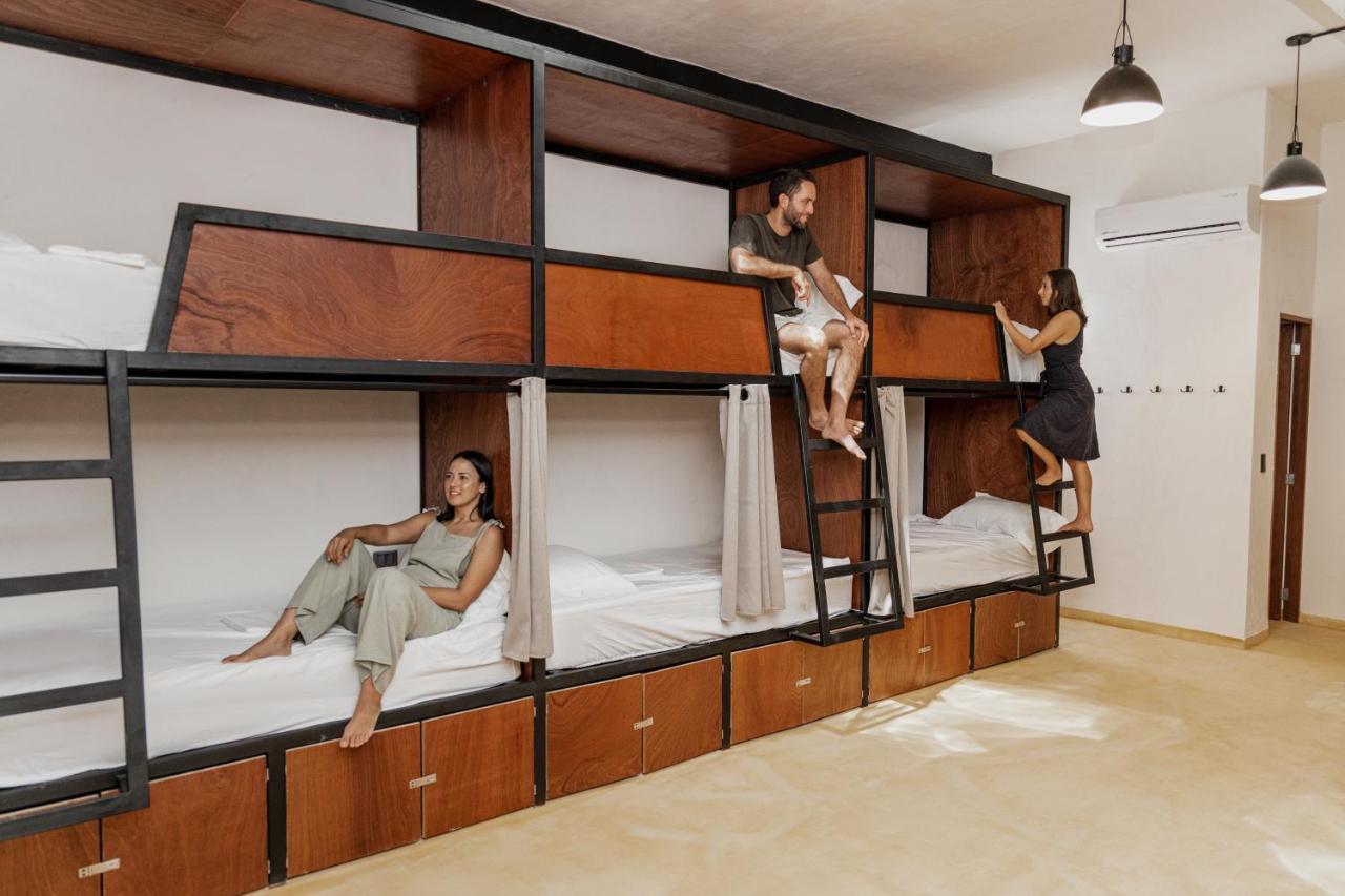 Caleta Hostel Rooftop & Pool Κανκούν Εξωτερικό φωτογραφία