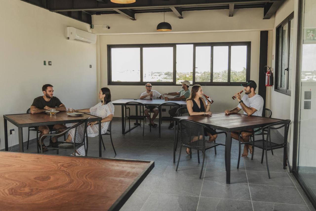 Caleta Hostel Rooftop & Pool Κανκούν Εξωτερικό φωτογραφία