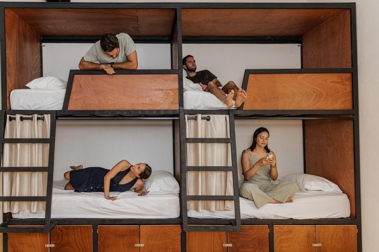 Caleta Hostel Rooftop & Pool Κανκούν Εξωτερικό φωτογραφία